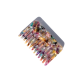 Pocket Size Wide Tooth Acetate Hair Comb | Eco-Friendly