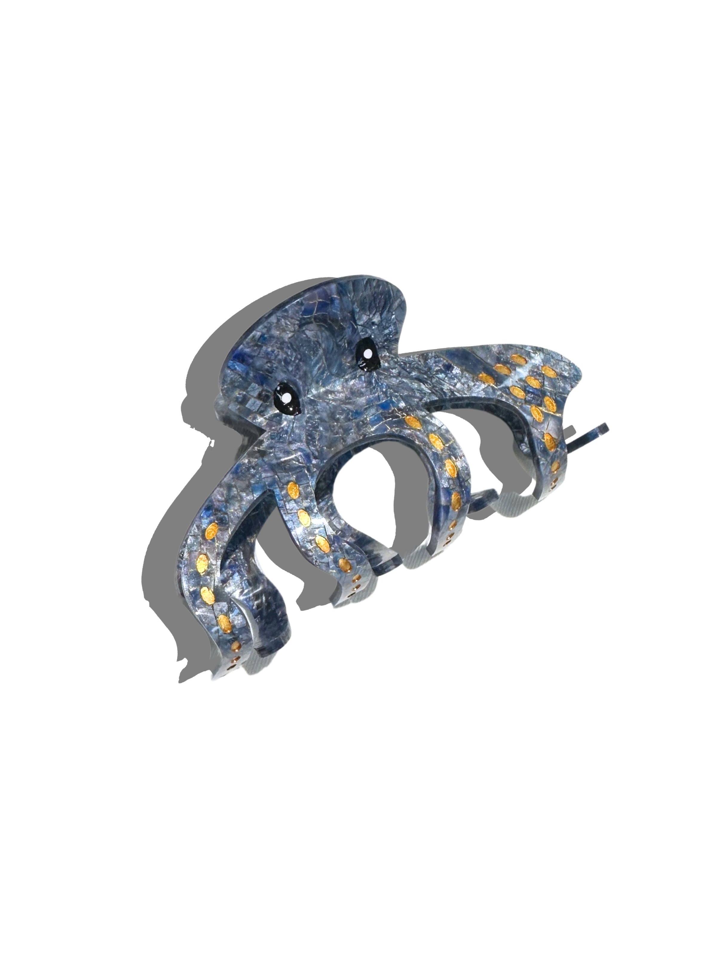 Hand-painted Octopus Claw Hair Clip | Eco-Friendly