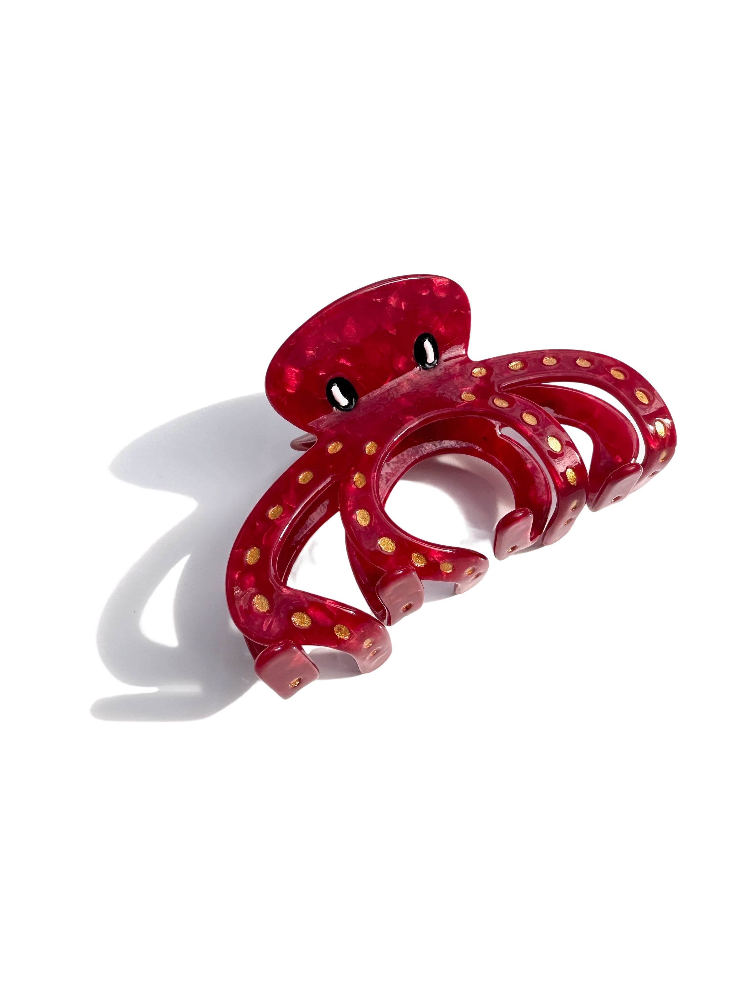 Hand-painted Octopus Claw Hair Clip | Eco-Friendly