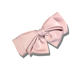 Oversized Satin Bow Hair Clip