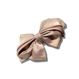 Oversized Satin Bow Hair Clip