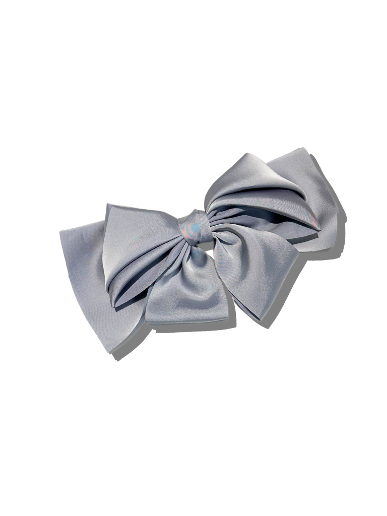 Handmade Satin Bow Hair Clip