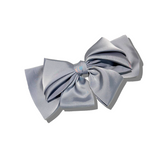 Oversized Satin Bow Hair Clip