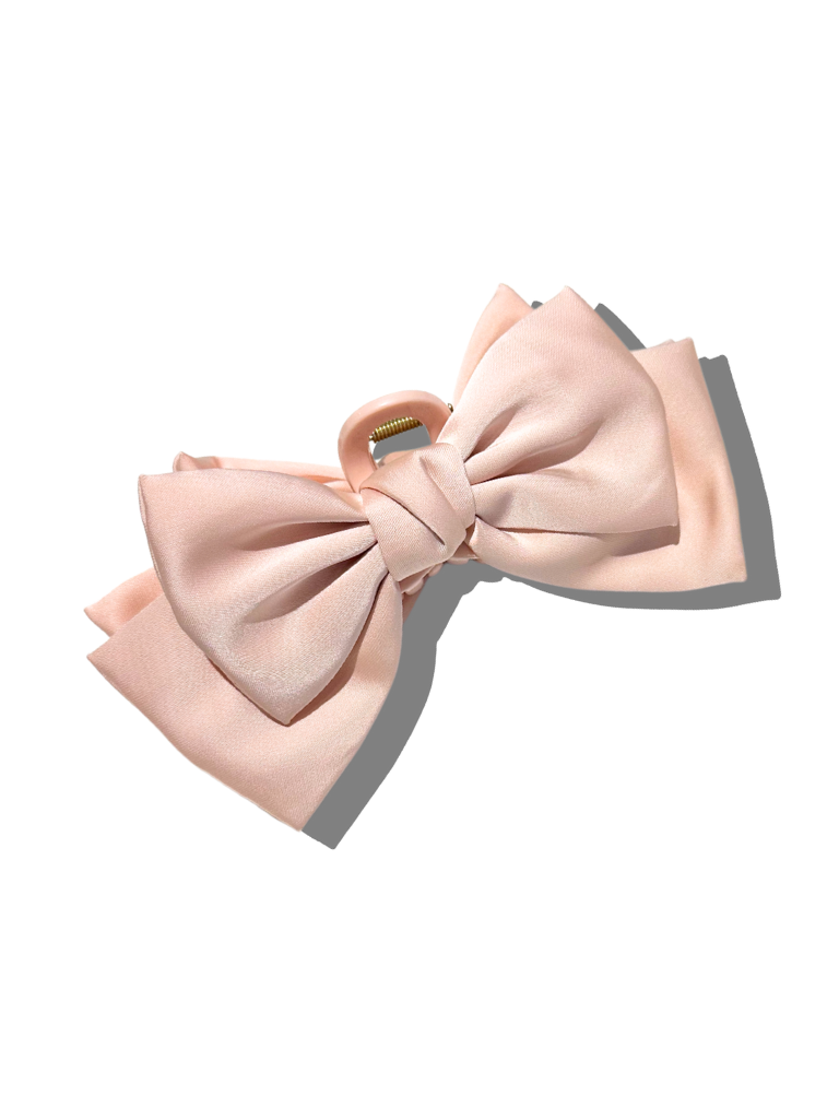 Handmade Ballet Bow Claw Hair Clip