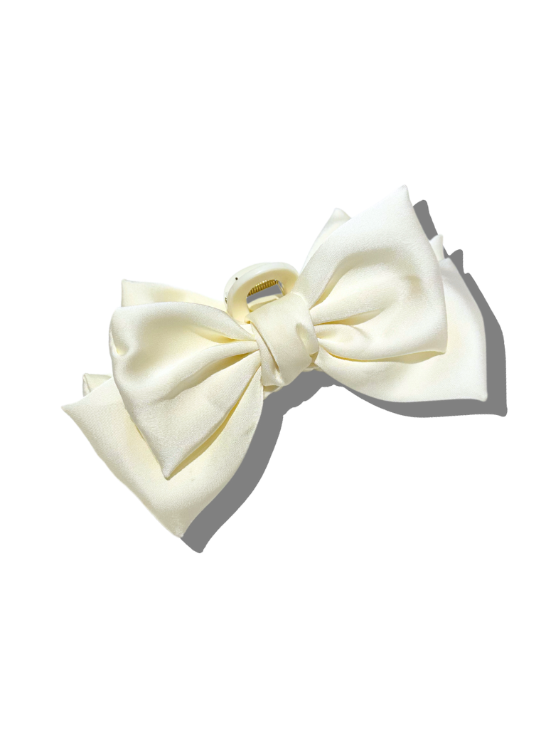 Handmade Ballet Bow Claw Hair Clip