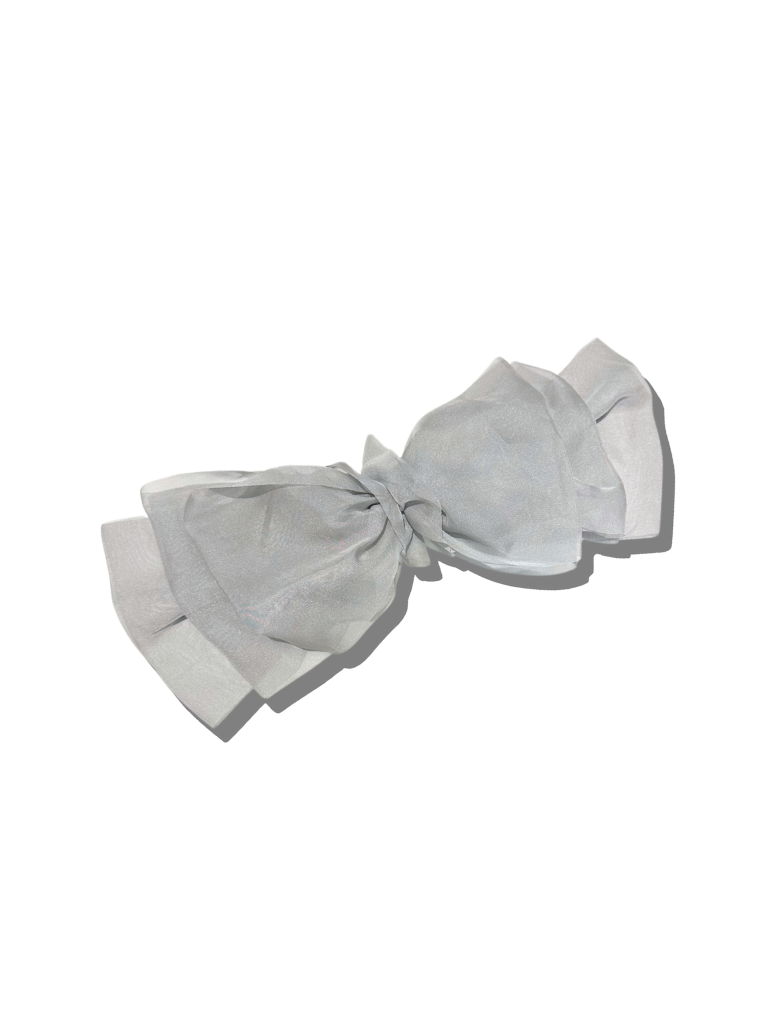 Handmade Organza Bow Hair Clip