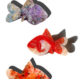 Hand-painted Goldfish Claw Hair Clip | Eco-Friendly