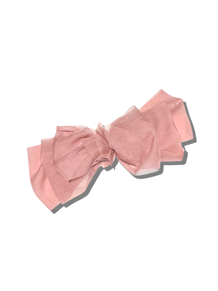 Handmade Organza Bow Hair Clip