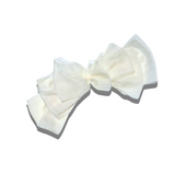 Handmade Organza Bow Hair Clip