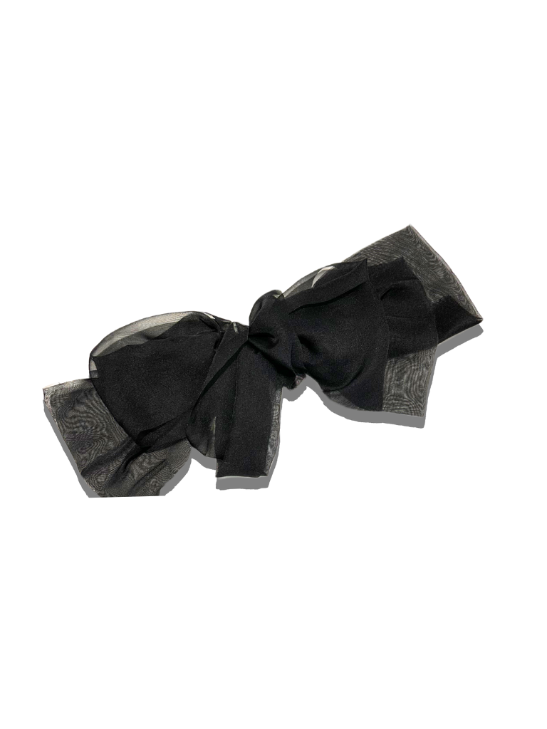 Handmade Organza Bow Hair Clip