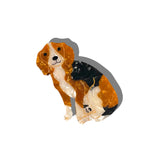 Hand-painted Beagle Dog Breed Claw Hair Clip | Eco-Friendly