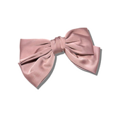 Handmade Perfect Satin Hair Bow Barrette