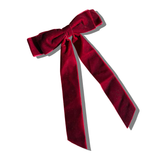 The Perfect Velvet Bow Barrette