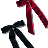 The Perfect Velvet Bow Barrette