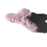 Giant Fluffy Vegan Fur Claw Hair Clip