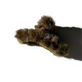 Giant Fluffy Vegan Fur Claw Hair Clip