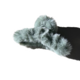 Giant Fluffy Vegan Fur Claw Hair Clip