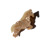 Hand-painted Horse Claw Hair Clip | Eco-Friendly