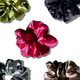 Puffy Silky Satin Giant Scrunchie