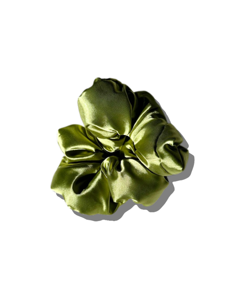 Puffy Silky Satin Giant Scrunchie