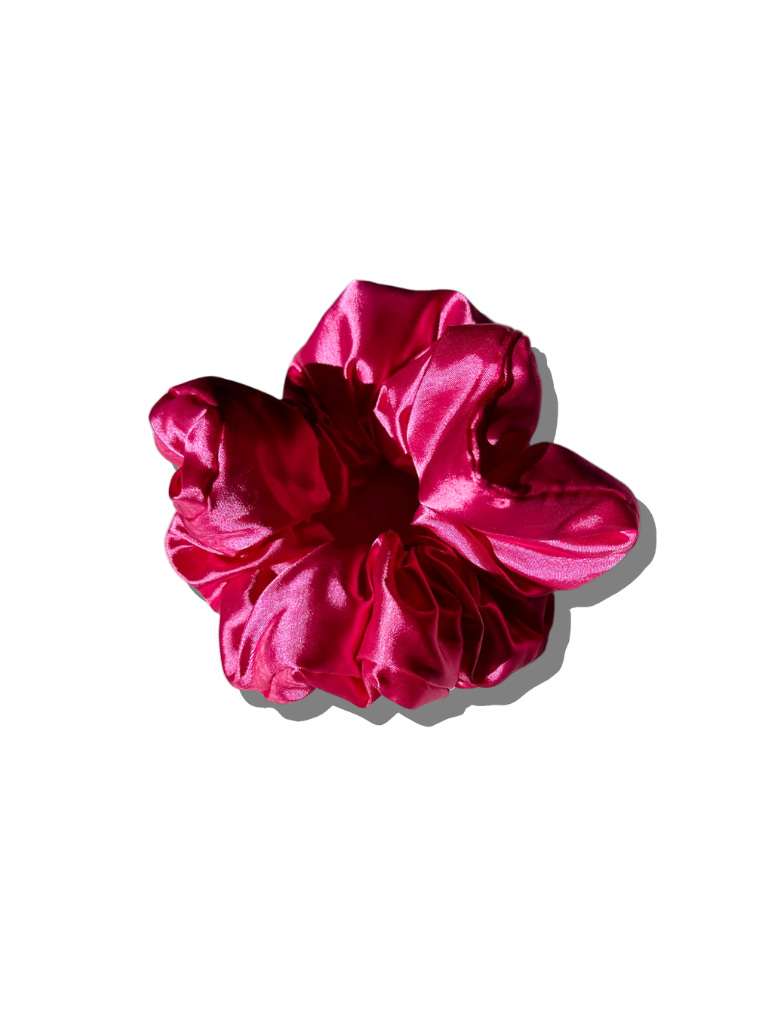 Puffy Silky Satin Giant Scrunchie