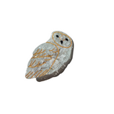 Hand-painted Owl Bird Barrette Hair Clip | Eco-Friendly