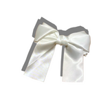 Handmade Satin Hair Bow Clip