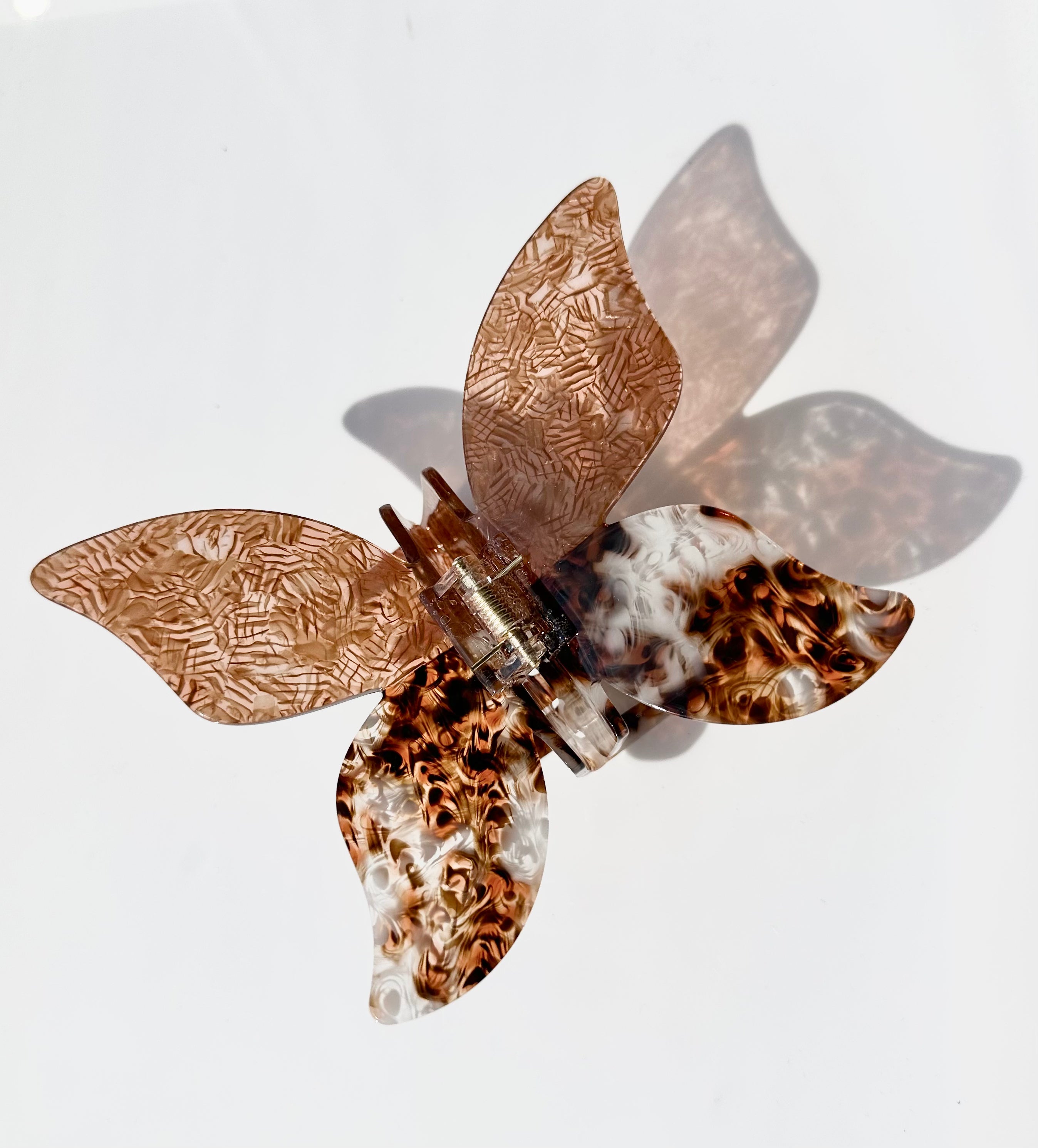 Handmade Wild Butterfly Claw Clip | Eco-Friendly