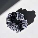Giant Plaid Scrunchie