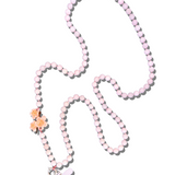 Hand-painted Cherry Blossom Gemstone Crossbody Phone Chain