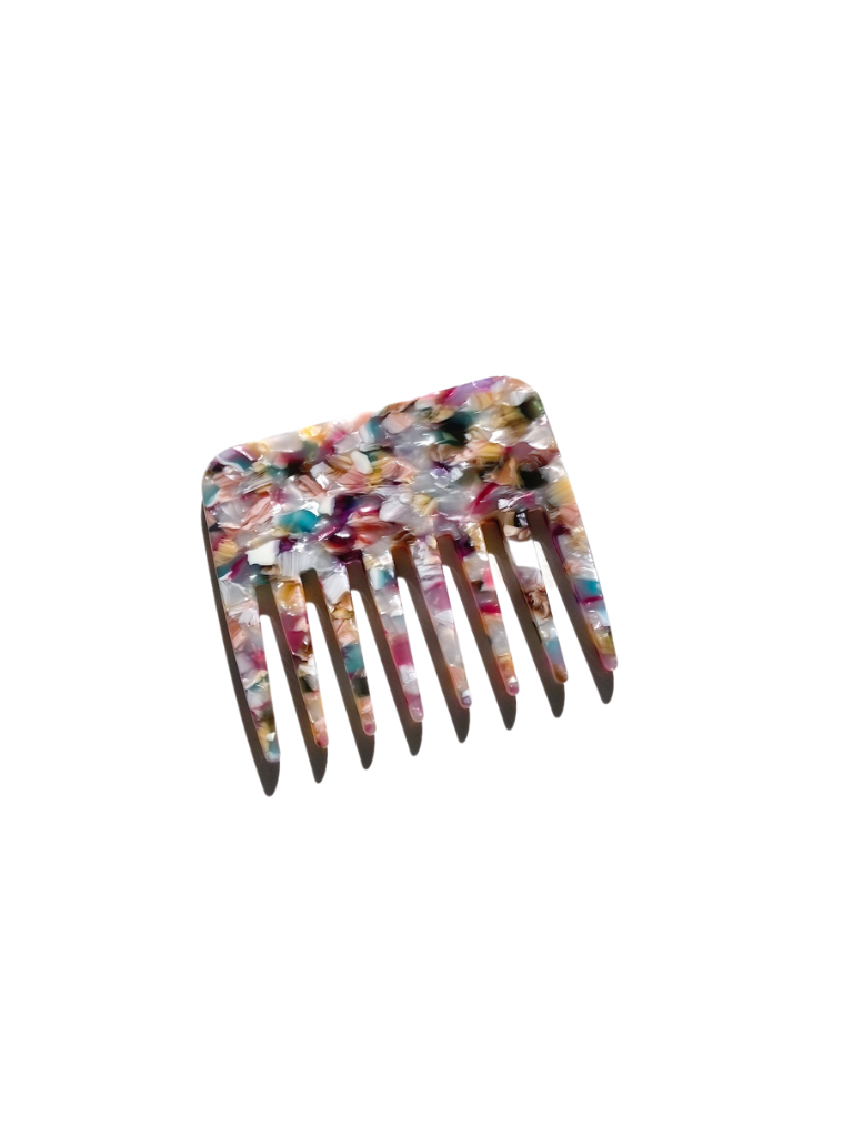 Extra Wide Tooth Acetate Comb | Eco-Friendly