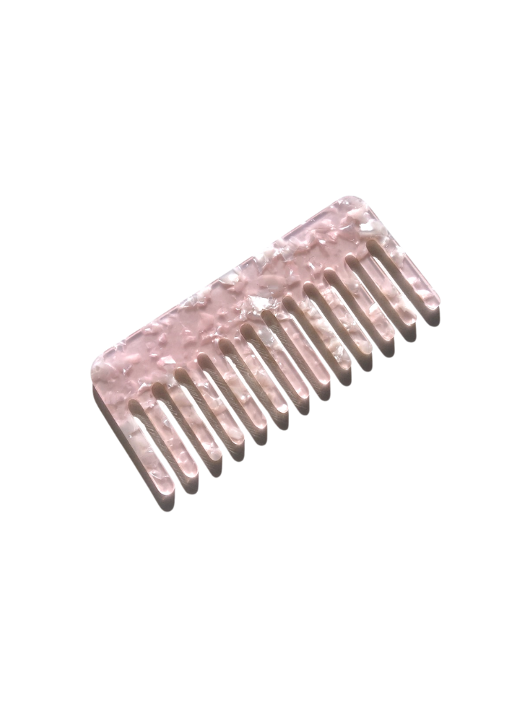Detangling Wide Tooth Hair Comb | Eco-Friendly Acetate – Solar Eclipse