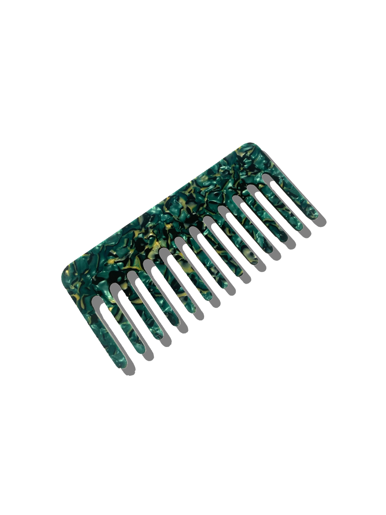 Detangling Wide Tooth Hair Comb | Eco-Friendly Acetate