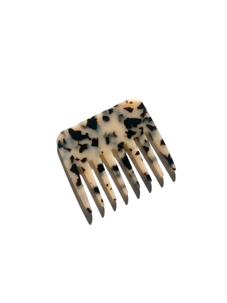 Extra Wide Tooth Acetate Comb | Eco-Friendly