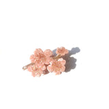 Hand-painted Cherry Blossom Flower Claw Hair Clip | Eco-Friendly