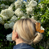 Hand-painted Cowboy Boot Claw Hair Clip | Eco-Friendly