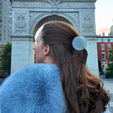 Hand-painted Disco Ball Claw Hair Clip