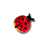 Hand-painted Ladybug Claw Hair Clip | Eco-Friendly