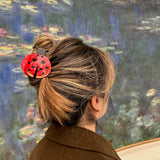 Hand-painted Ladybug Claw Hair Clip | Eco-Friendly