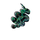 Hand-painted Snake Claw Hair Clip | Eco-Friendly