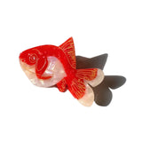 Hand-painted Goldfish Claw Hair Clip | Eco-Friendly