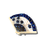 Hand-painted Blossom Fan Claw Hair Clip | Eco-Friendly