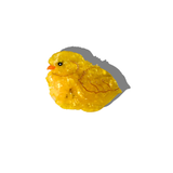 Hand-painted Yellow Chick Bird Claw Hair Clip | Eco-Friendly