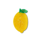 Hand-painted Lemon Fruit Claw Hair Clip | Eco-Friendly