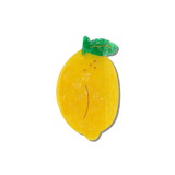 Hand-painted Lemon Fruit Claw Hair Clip | Eco-Friendly