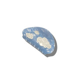 Hand-painted Blue Skies Cloud Claw Hair Clip | Eco-Friendly