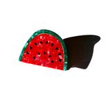 Hand-painted Watermelon Fruit Claw Hair Clip | Eco-Friendly