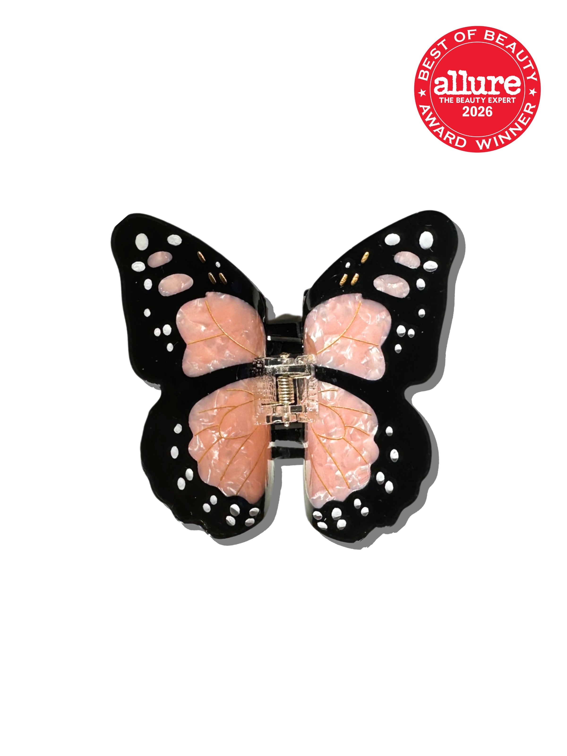 Hand-painted Monarch Butterfly Claw Hair Clip | Eco-Friendly