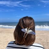 Hand-painted Seagull Bird Claw Hair Clip | Eco-Friendly