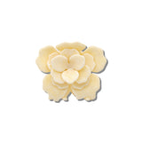Handmade Origami Gardenia Flower Claw Hair Clip